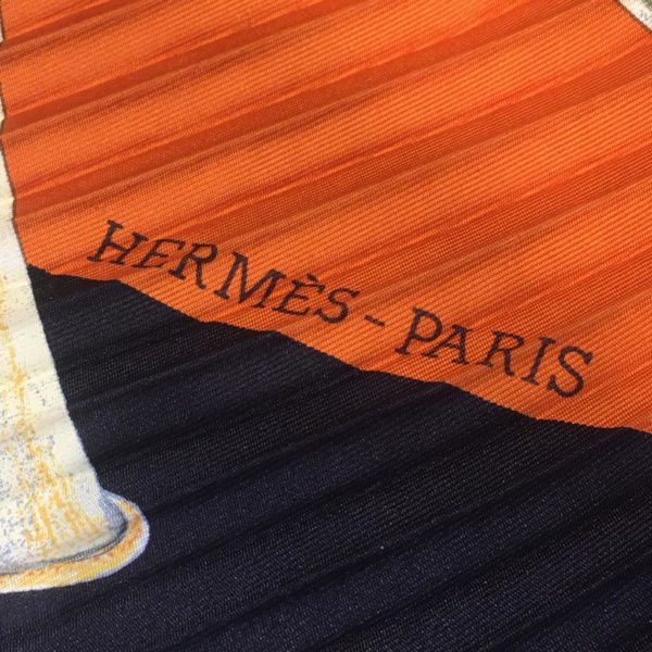 Foulard plissé HERMES – Image 2